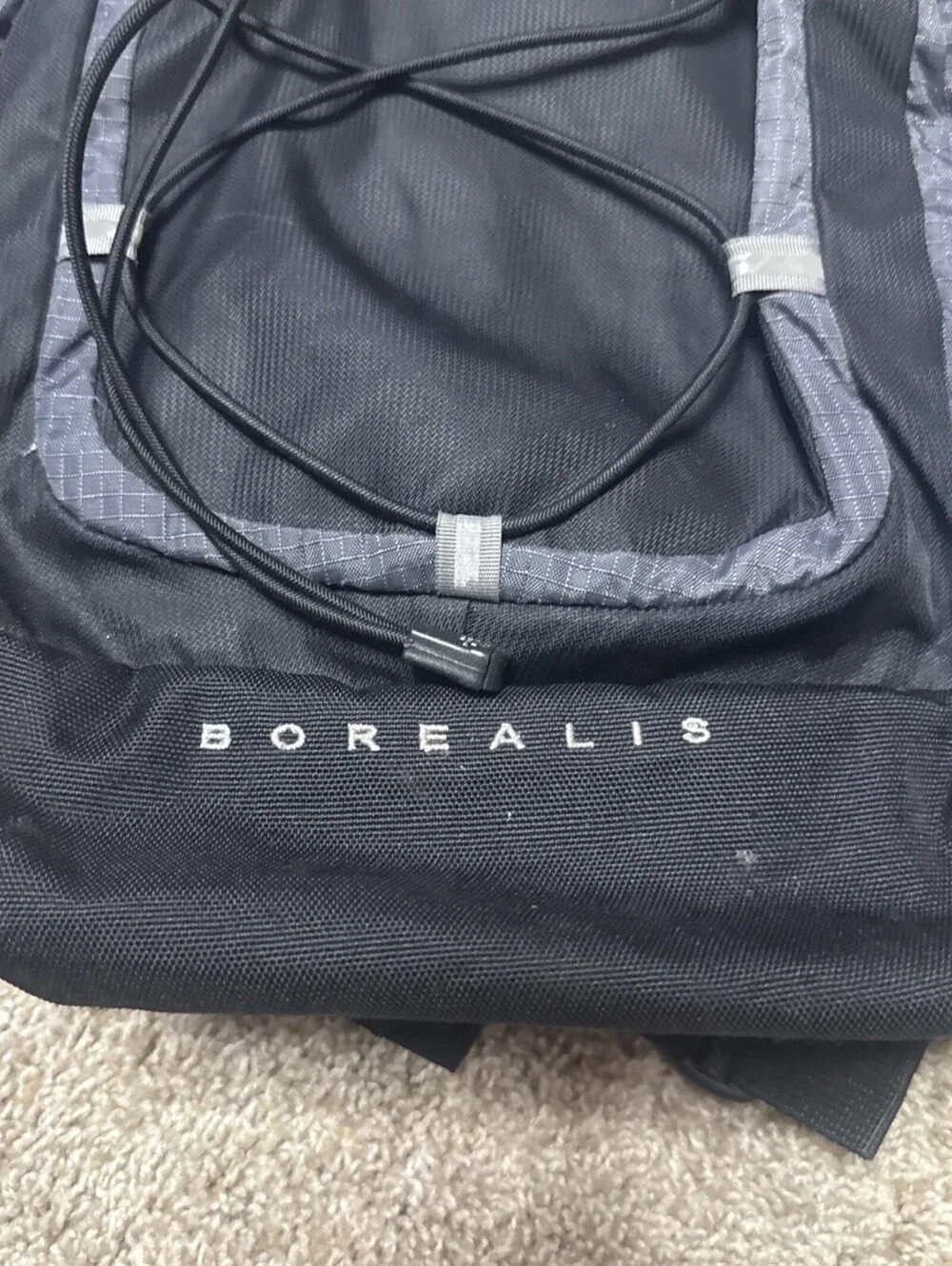 The North Face Borealis Backpack Black Camping Hiking School Travel Laptop NICE